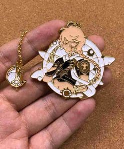 Genshin Impact 'Aether Chain | Traveller' Enamel Pin