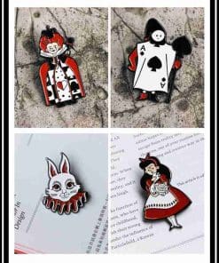 Alice In Wonderland 'White Rabbit | Classic' Enamel Pin - Image 4