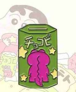 Crayon Shin Chan 'Tohato Shin-Chan | Green Snacks' Enamel Pin