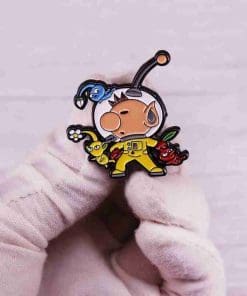 Alternative view of Pikmin 'Captain Olimar' Enamel Pin