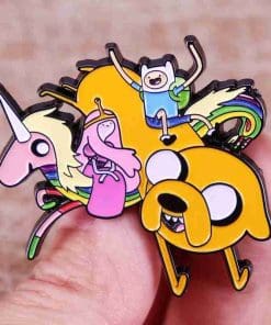 Adventure Time 'Jake and Friends' Enamel Pin