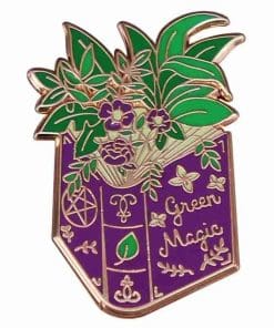 All About Plants 'Green Magic' Enamel Pin