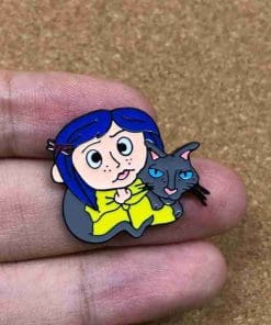 Coraline 'Charlie and Coraline' Enamel Pin