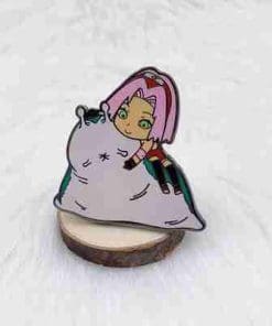 Naruto 'Sakura amd Katsuyu Chibi' Enamel Pin