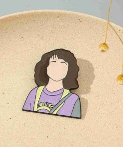 Alternative view of Stranger Things 'Aesthetic | Nancy Wheeler' Enamel Pin