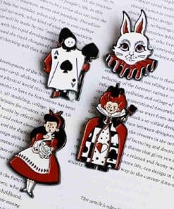 Alternative view of Alice In Wonderland 'Red Queen | Classic' Enamel Pin