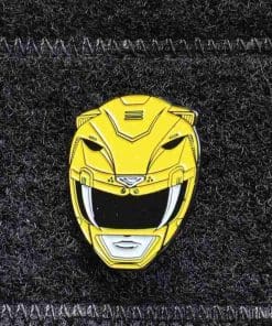 Alternative view of Mighty Morphin Power Rangers 'Yellow Ranger' Enamel Pin