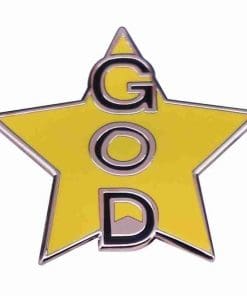 Kotaro Lives Alone 'God Star' Enamel Pin