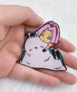 Alternative view of Naruto 'Sakura amd Katsuyu Chibi' Enamel Pin