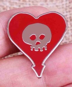 Alkaline Trio Rock Band Enamel Pin