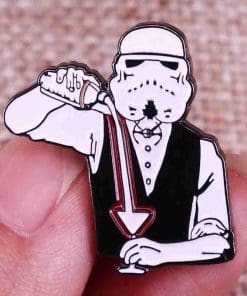 Stormtrooper 'St*r Wars Cocktail' Enamel Pin
