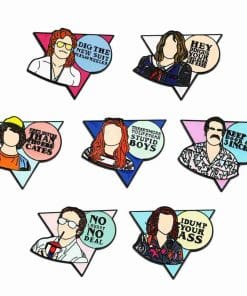 Stranger Things 'Max | Stupid Boys' Enamel Pin - Image 3