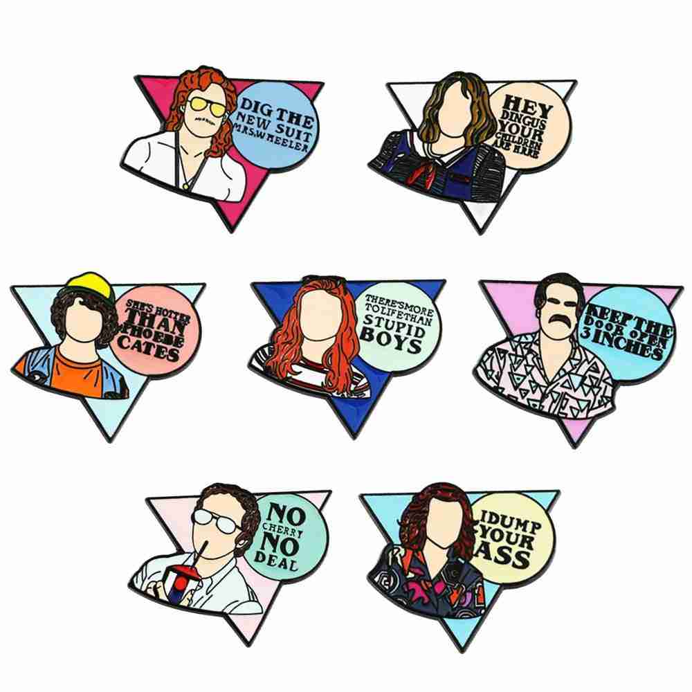Stranger Things 'Max | Stupid Boys' Enamel Pin - Image 3