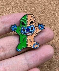Stich x Oogie Boogie Enamel Pin