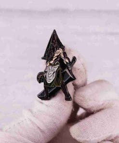 Alternative view of Silent Hill 'Pyramid Head' Enamel Pin