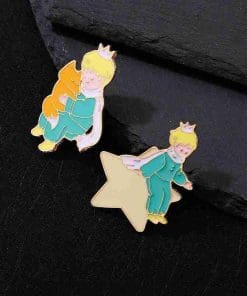 Alternative view of Little Prince 'Star Couch' Enamel Pin