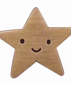Star 'Smiley' Enamel Pin