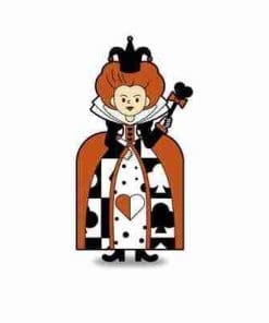 Alice In Wonderland 'Red Queen | Classic' Enamel Pin