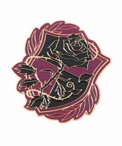 Geometric 'Rose Flower' Enamel Pin