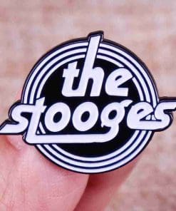 The Stooges Rock Band Enamel Pin