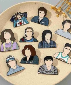 Alternative view of Stranger Things 'Aesthetic | Eddie' Enamel Pin