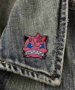 Pokemon 'Jigglypuff | One Tuff Puff' Enamel Pin - Image 3