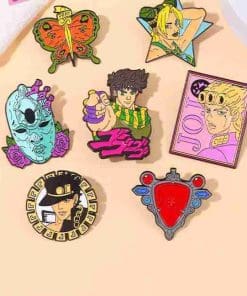 JoJo's Bizarre Adventure 'Jotaro Kujo Portrait' Enamel Pin - Image 5