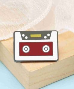 Nostalgia 'Cassette Tape' Enamel Pin