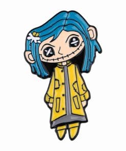 Coraline 'Coraline Jones | Button Eye' Enamel Pin