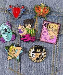 Alternative view of JoJo's Bizarre Adventure 'Joseph | You' Enamel Pin