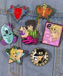 Alternative view of JoJo's Bizarre Adventure 'Dio | Stone Mask' 3Enamel Pin