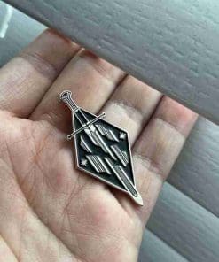 Alternative view of Lord of the Rings 'Shards of Narsil' Enamel Pin