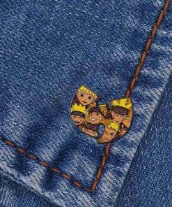 Alternative view of Naruto 'Naruto Uzumaki Faces' Enamel Pin