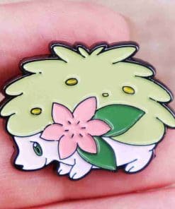 Alternative view of Pokemon 'Shaymin | Hedgehog' Enamel Pin