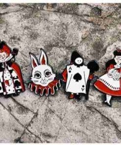 Alice In Wonderland 'Spade the Gardener | Classic' Enamel Pin - Image 7