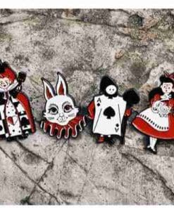Alice In Wonderland 'White Rabbit | Classic' Enamel Pin - Image 6