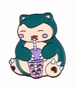 Pokemon 'Snorlax | Bubble Tea' Enamel Pin