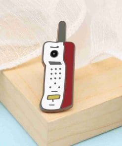 Retro Brick Phone Enamel Pin