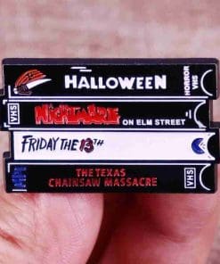 Horror Movie 'VHS Tape' Enamel Pin