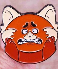 Turning Red 'Red Panda Head' Enamel Pin