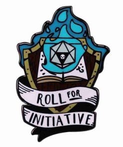 Dungeons & Dragons 'Roll for Initiative' Enamel Pin