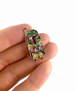 Alternative view of Boba Fett 'Hunter' Enamel Pin