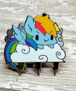 My Little Pony 'Rainbow Dash Chibi' Enamel Pin
