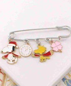 The Peanuts Movie 'Snoopy and Woodstock | Pin Chain' Enamel Pin