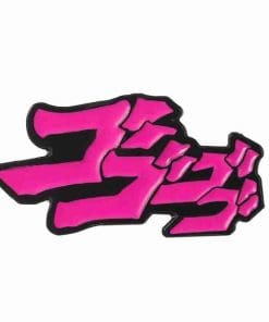 JoJo's Bizarre Adventure 'Pink Menacing Text' Enamel Pin