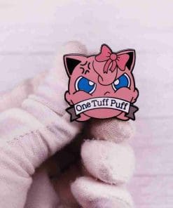 Alternative view of Pokemon 'Jigglypuff | One Tuff Puff' Enamel Pin
