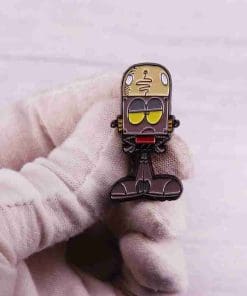 Alternative view of Whatever Happened to Robot Jones Enamel Pin