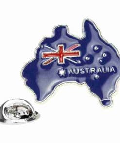 Australian Flag | Map Enamel Pin