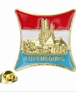 Europe 'Luxembourg Flag' Enamel Pin