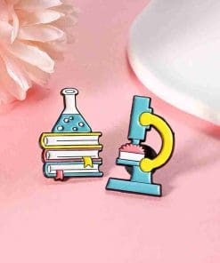 Stranger Things 'Microscope' Enamel Pin - Image 3